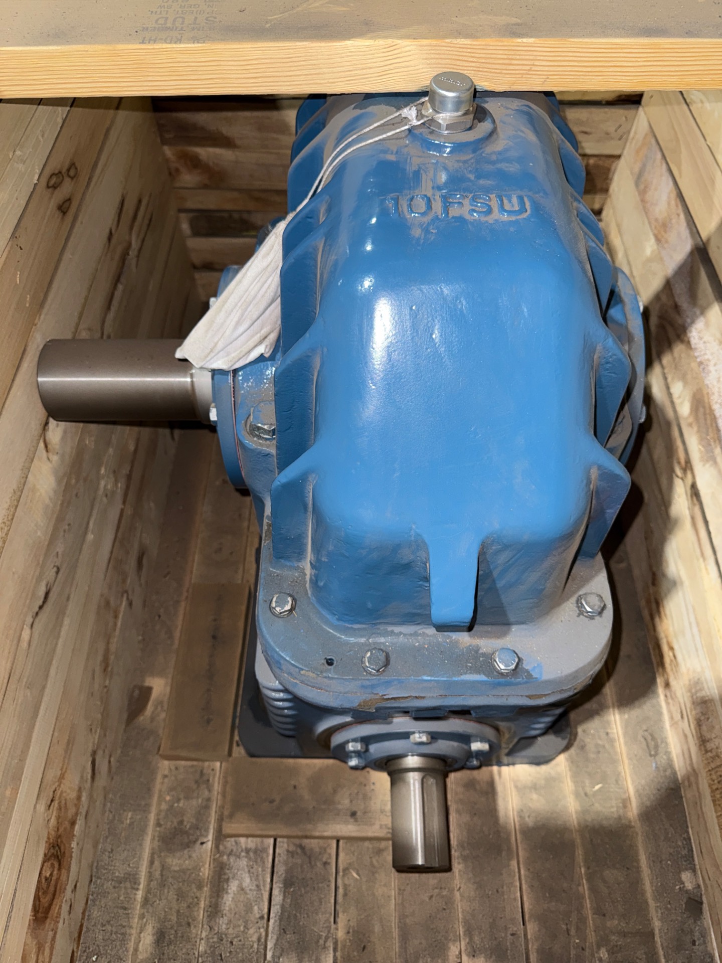 2022 Radicon ERU10-30/1-L Underdriven Worm Gear Unit 10in Center, 30:1 Ratio - GEAR REDUCERS