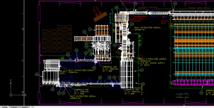 2020 CONCEPTION R.P CRP-2750 FINGER JOINTING LINE SYSTEM - WOODWORKING
